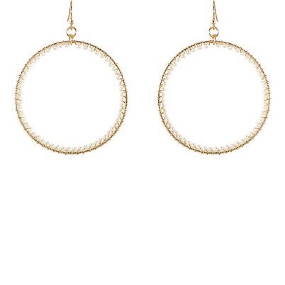 KENNETH JAY LANE Hoop Earrings - Picture 3 of 3
